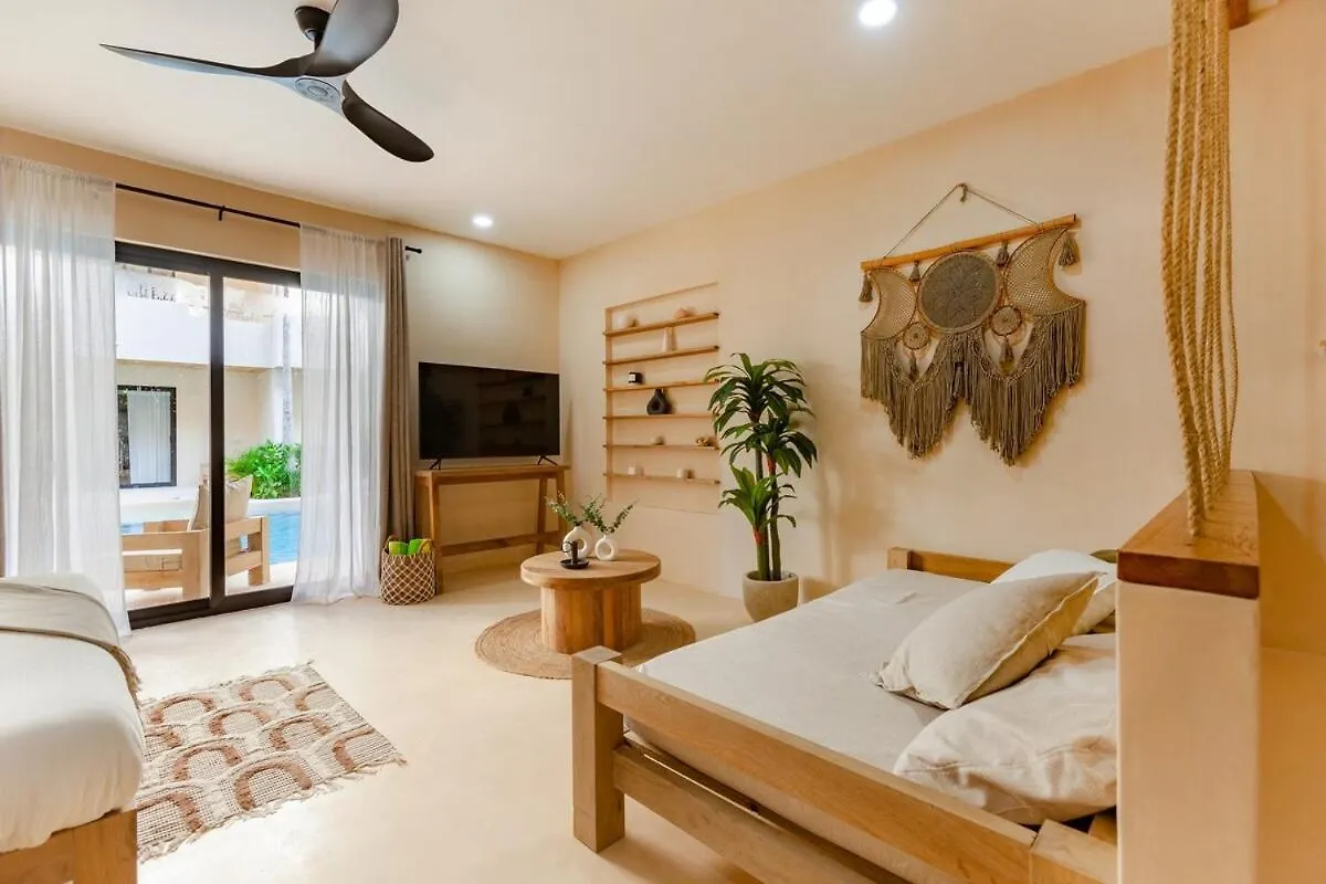 Cocay Lofts 203 Unique Jungle Swim Up Y Plunge Pool Διαμέρισμα Τουλούμ Μεξικό
