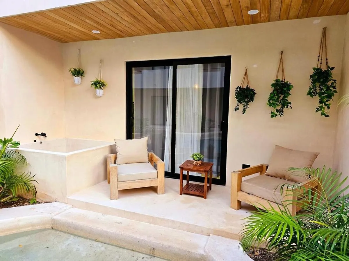 Cocay Lofts 203 Unique Jungle Swim Up Y Plunge Pool Διαμέρισμα Τουλούμ Μεξικό